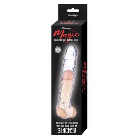 Magic Penis Extender & Ball Strap 6.5"-Clear