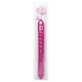 Size Queen Double Dildo-Pink 17"