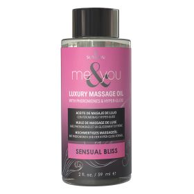 Sensuva Me & You Massage Oil-Sensual Bliss 2oz