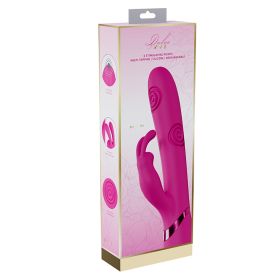 Dolce Vive Mimi Rechargeable G-Spot Vibrating and Tapping Rabbit-Pink