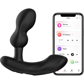 LOVENSE Edge 2 Prostate Massager Vibrator Sex Toys for Men, APP Remote Control Vibrating Butt Plug with Powerful Vibrations Adult Sex Toys & Games for