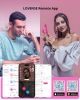 LOVENSE Nora Rabbit Vibrator with APP Control, Pink Vibrator Rabbit with Dual Motor, Clitoral Stimulator Dildo Massager, Sex Toys for Women with Smart