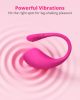 LOVENSE Lush 3 Remote Control Vibrator for Women, Wearable G-spot Vibrators with Remote App Controlled for Female Couples, Discreet Long Distance Adul