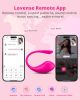 LOVENSE Lush 3 Remote Control Vibrator for Women, Wearable G-spot Vibrators with Remote App Controlled for Female Couples, Discreet Long Distance Adul