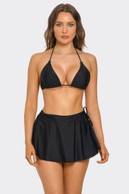 2538 Millie Bikini Set (Color: Black, size: XL)
